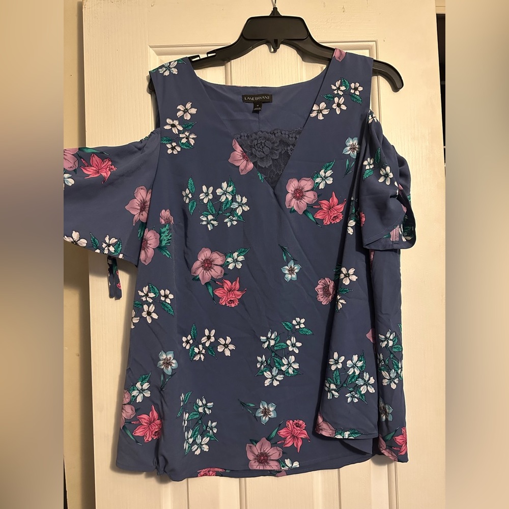 Lane Bryant off the shoulder top